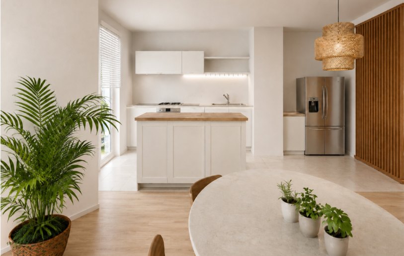 Intérieur aménagé par Sakini Interiors