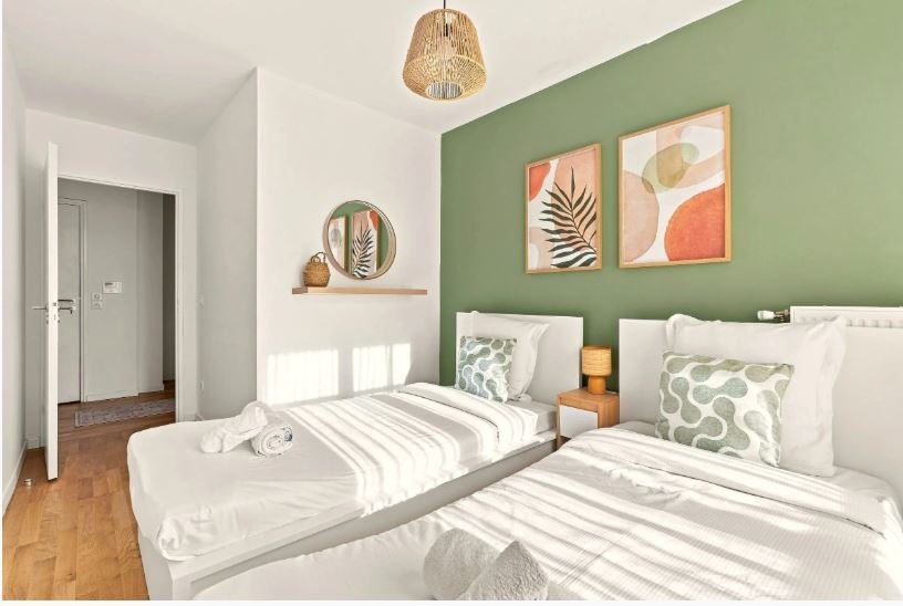 Chambre d'une résidence Sakini Stays